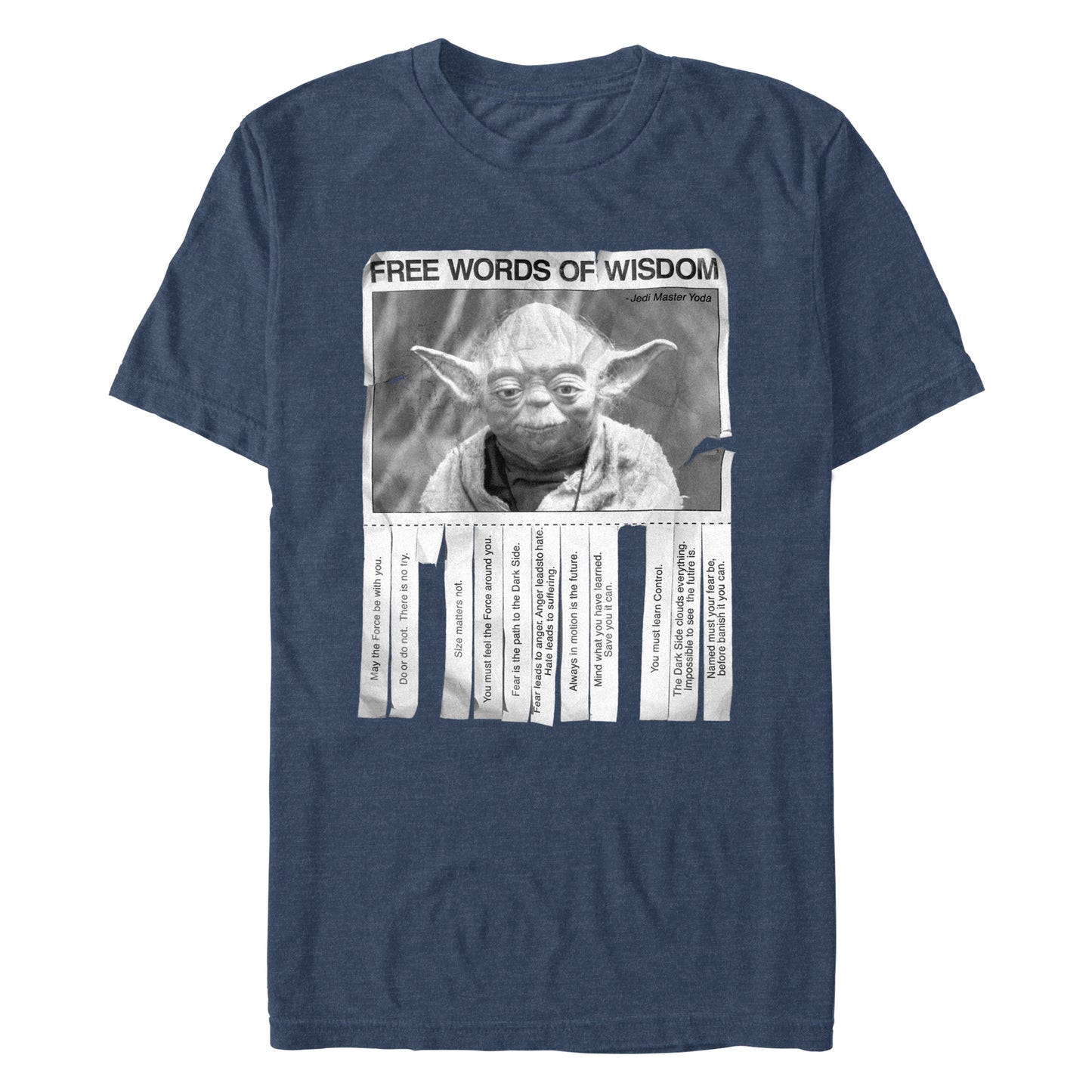 Men's Star Wars WORDS OF WISDOM T-Shirt