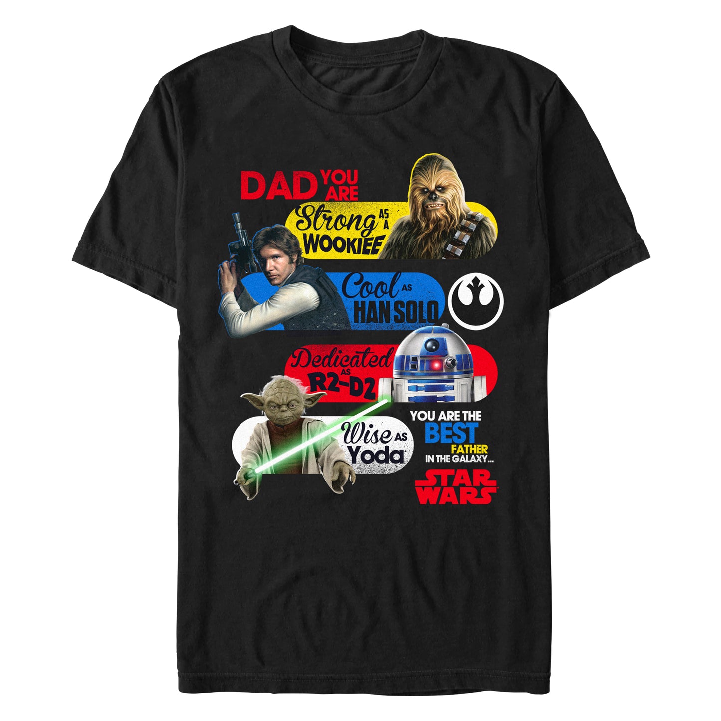Men's Star Wars Galaxy Dad T-Shirt