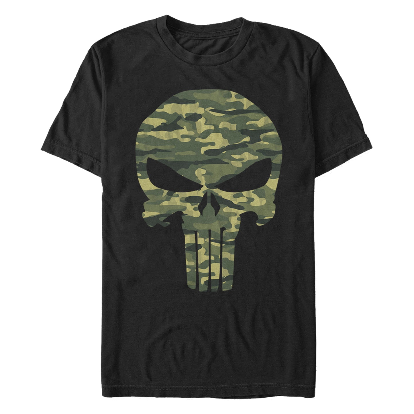 Men's Marvel Punisher CamoSkull T-Shirt
