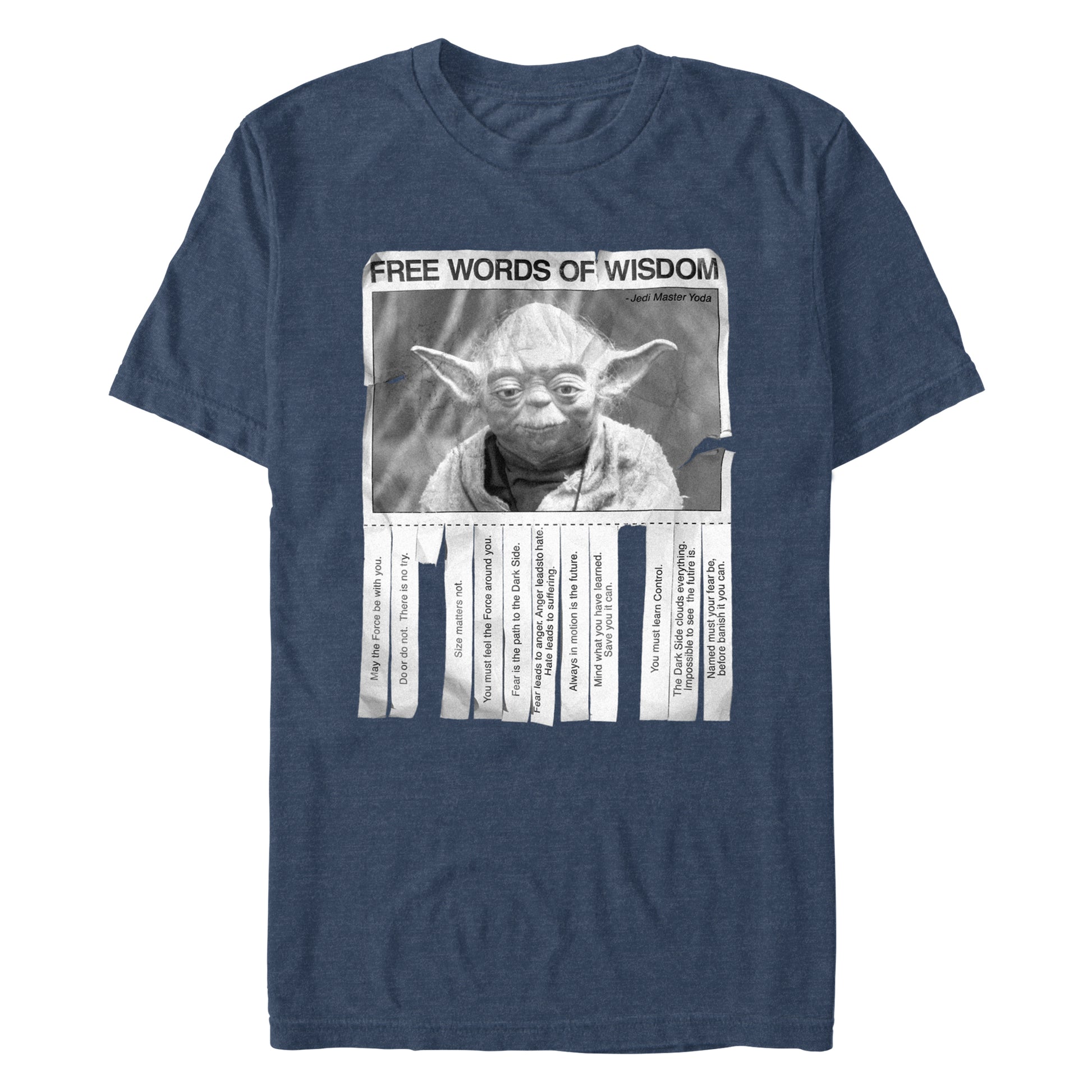 Men's Star Wars WORDS OF WISDOM T-Shirt