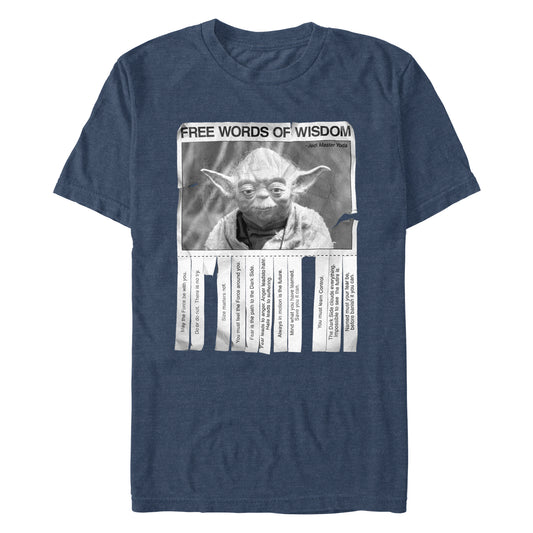 Men's Star Wars WORDS OF WISDOM T-Shirt